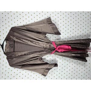 Victorias Secret Sexy Satin Silky MEDIUM LARGE Robe Wrap Bathrobe Lounge